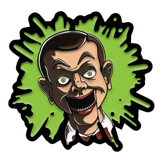 Goosebumps - Slappy Enamel Pin