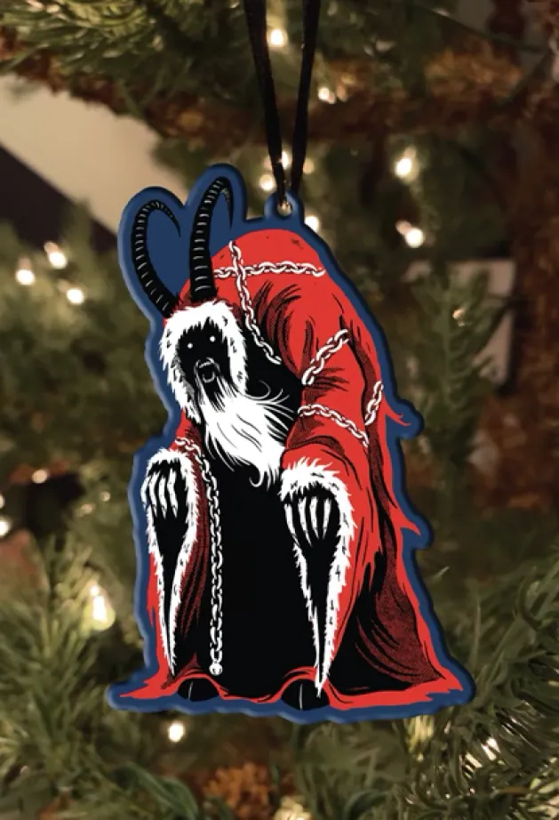 Holiday Horrors - Krampus Metal Ornament