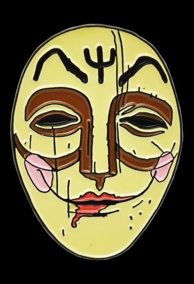 Krampus - Dark Elf Gluggagaegir (Window Peeper) Enamel Pin