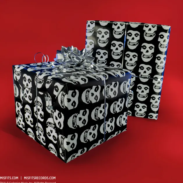 Misfits - Skull Wrapping Paper