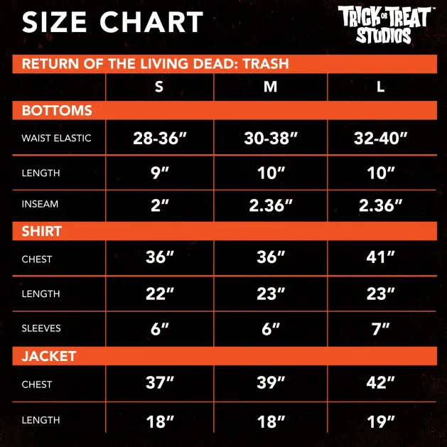 The Return of the Living Dead - Trash Costume